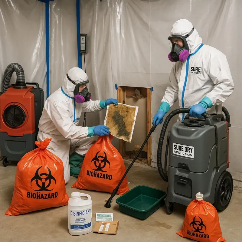 Contaminated Water Handling Protocols process in Shelby County, IL
